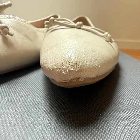 Birdies "The Goldfinch" Flats – Ecru, Pointed Toe - Picture 8 of 8